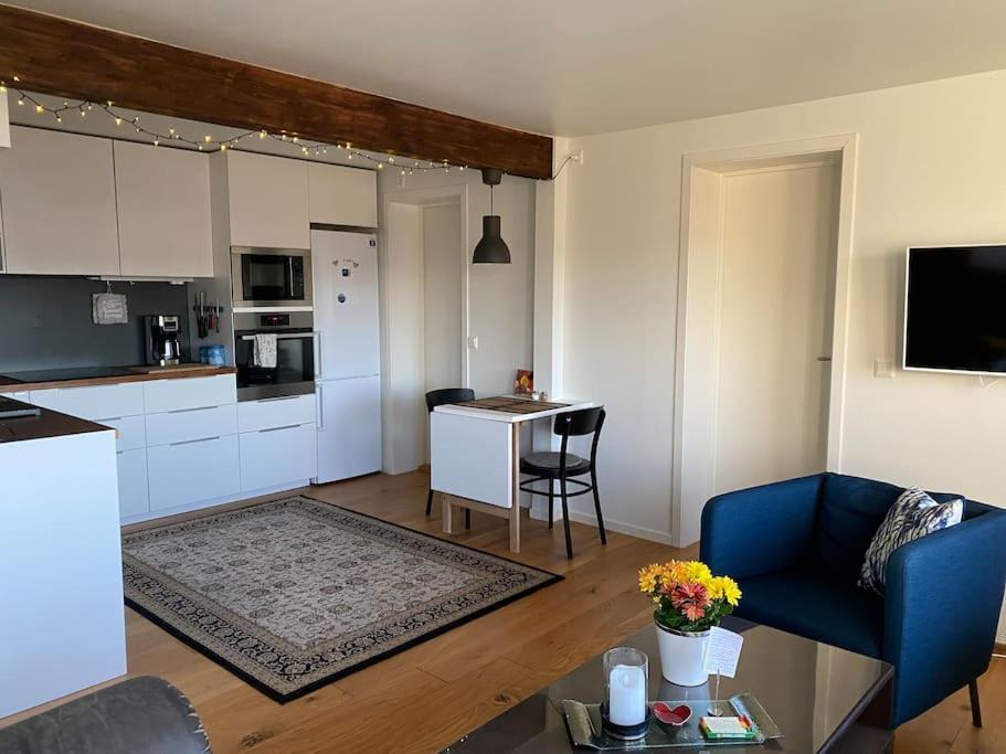 דירות טרומסה Cosy Flat Near Cable Car And The Arctic Cathedral מראה חיצוני תמונה